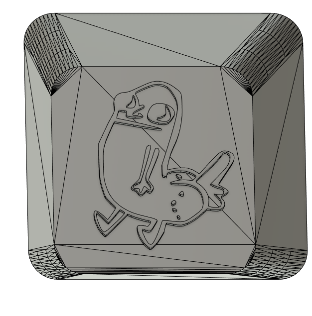 MX Cherry DickButt Keycap by RIPBirdPerson | Download free STL model ...