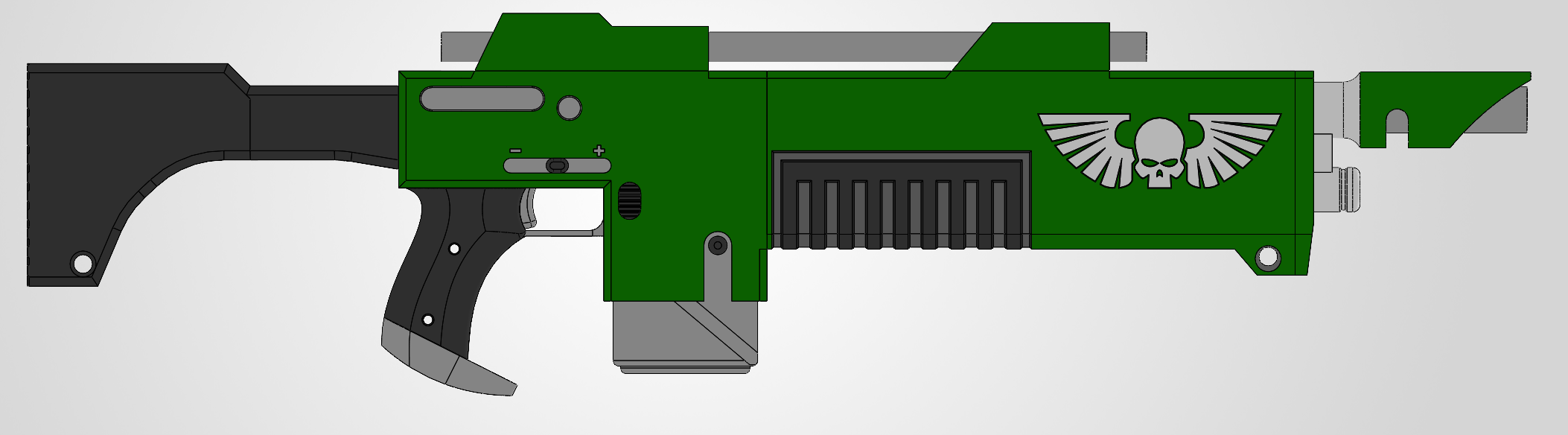 Kantrael pattern Lasgun - Cosplay prop