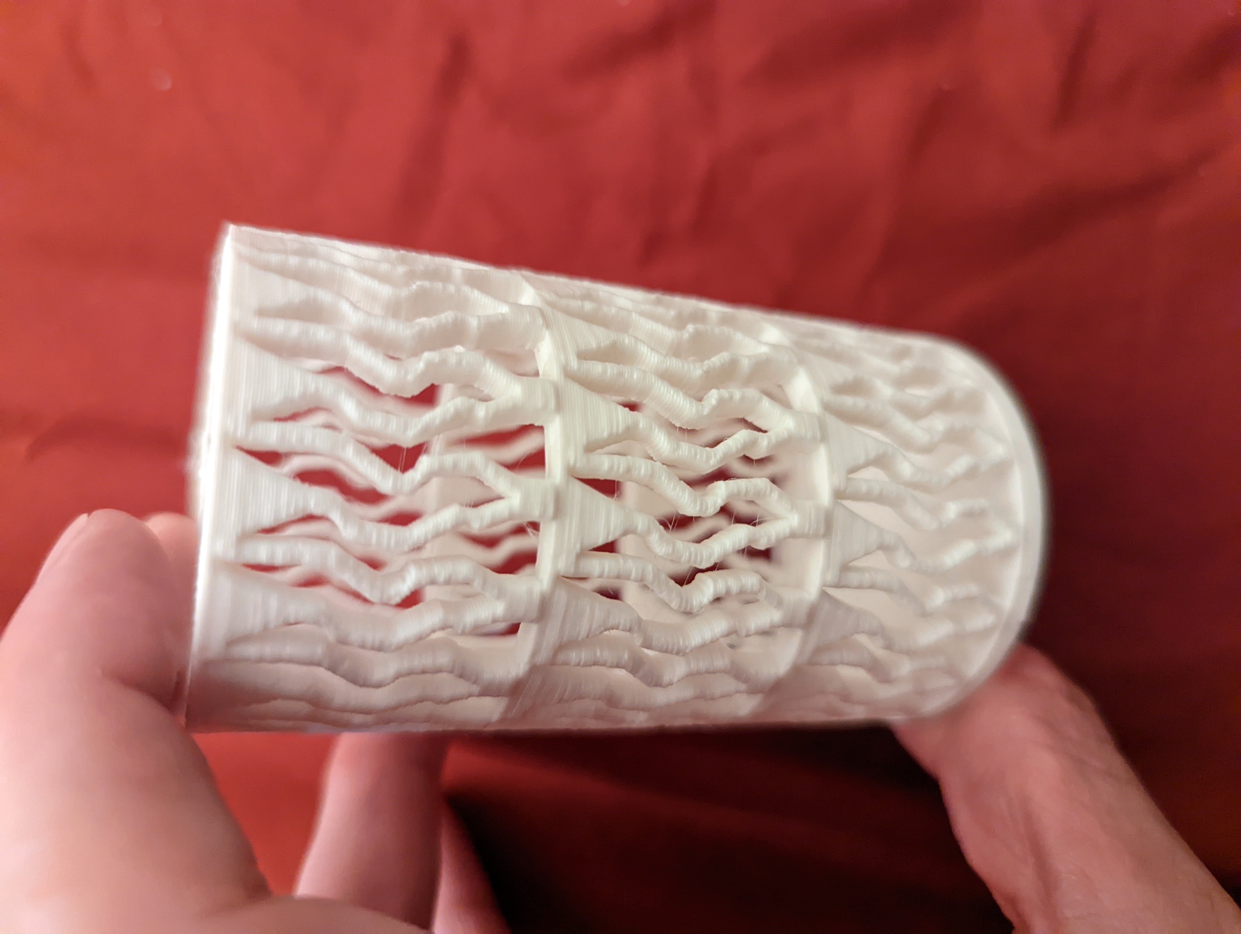 Abstract Pen Cup 2