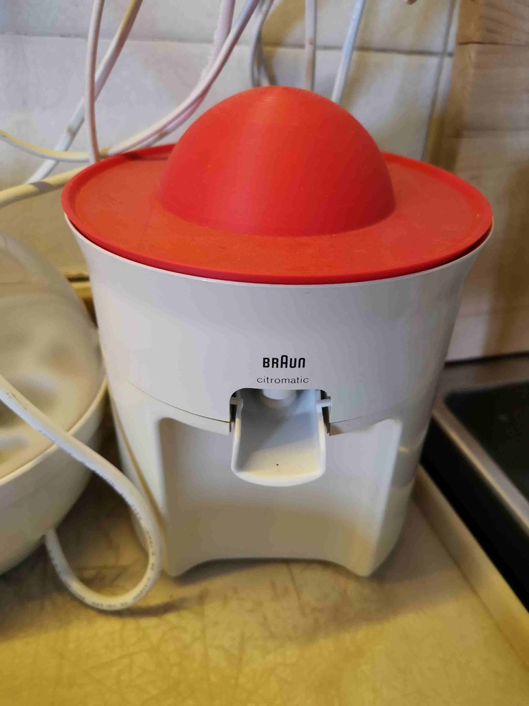 Braun Citromatic Lid by NiXXiN Download free STL model