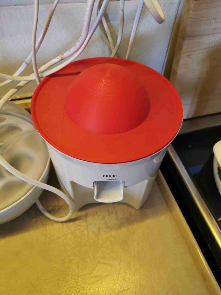 Braun Citromatic Lid by NiXXiN Download free STL model