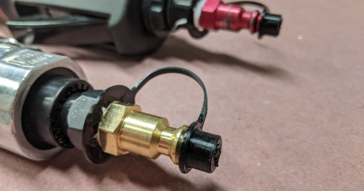 Pneumatic Tool Dust Cap by Bob Loblaw Download free STL model