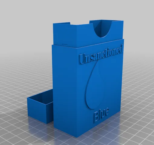 Red Unsanctioned Customized Card Box