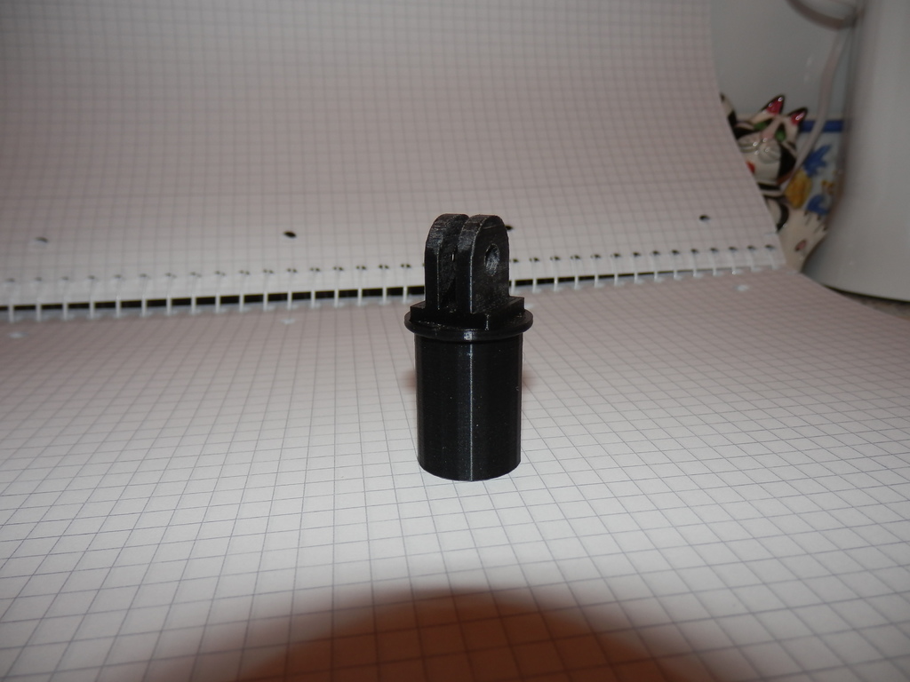 Dinghy wind indicator - Shaft base