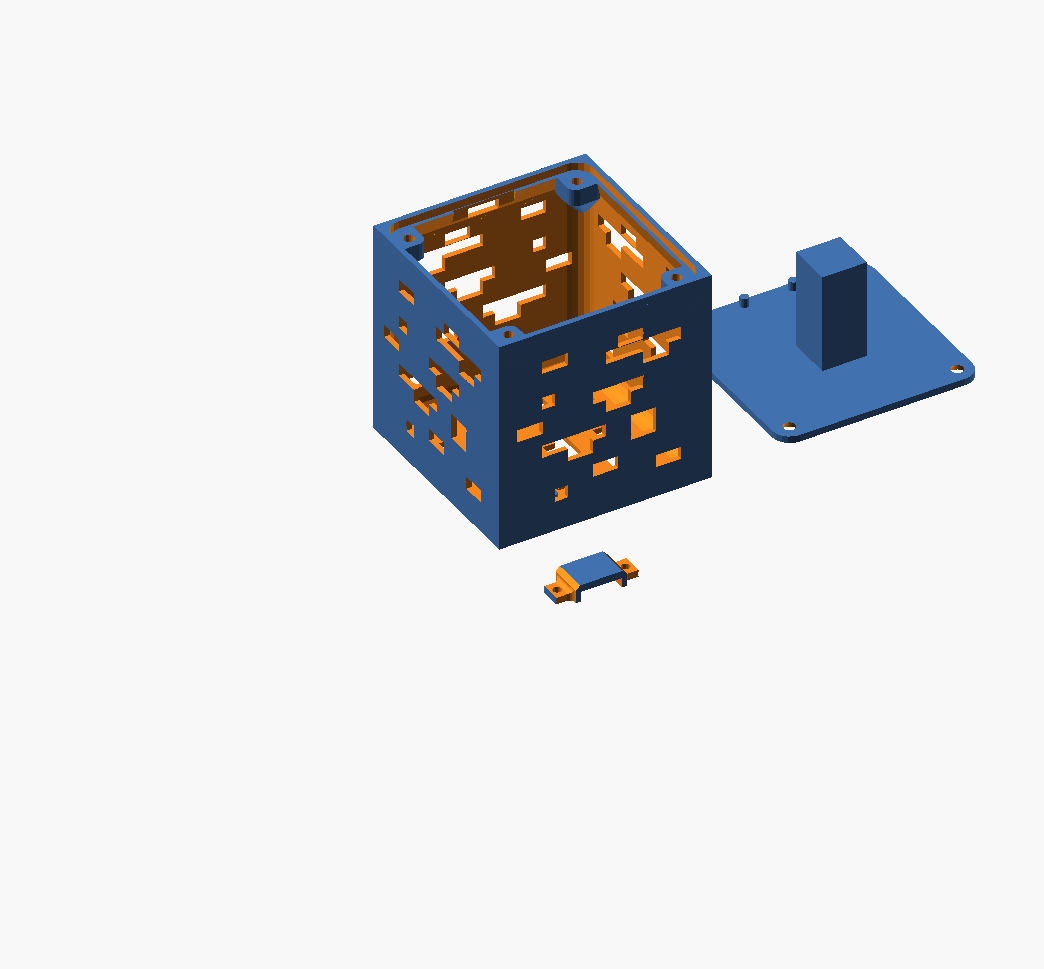 Miniatura 3 do modelo 3D Parametric Minecraft Cube