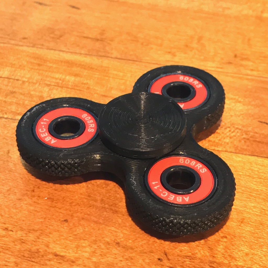 Fidget Spinner 608 Big Bearing Caps
