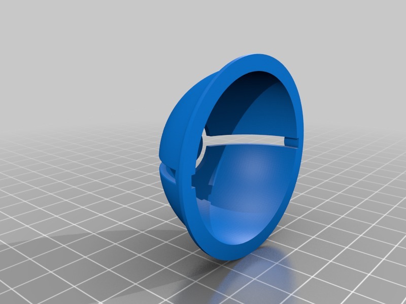 Golf Ball Marker Pokeball by idnarbjm Download free STL model