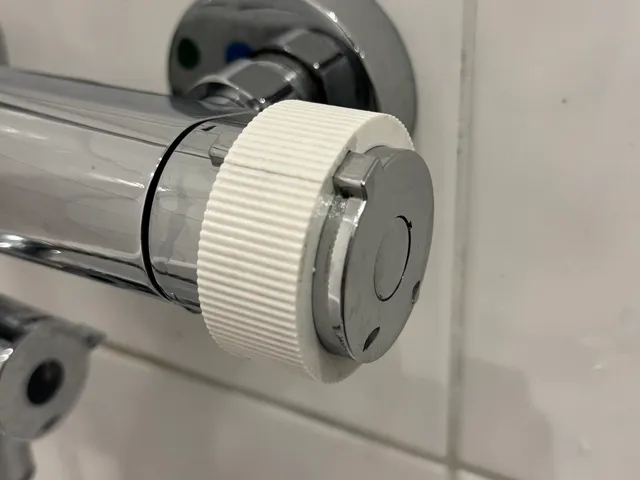 Shower handle grip