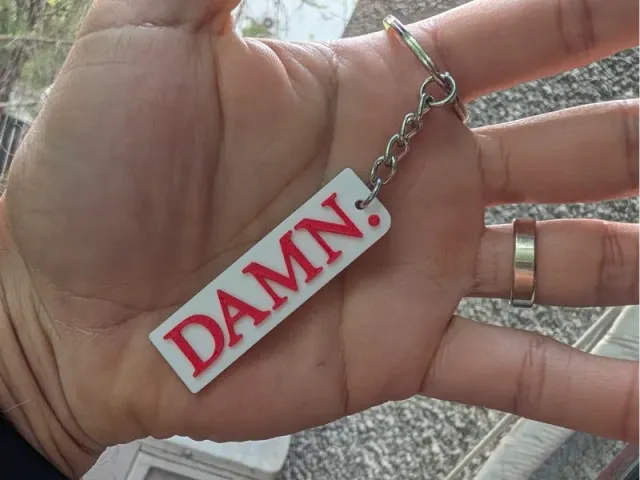 Kendrick Lamar - DAMN. - Keychain