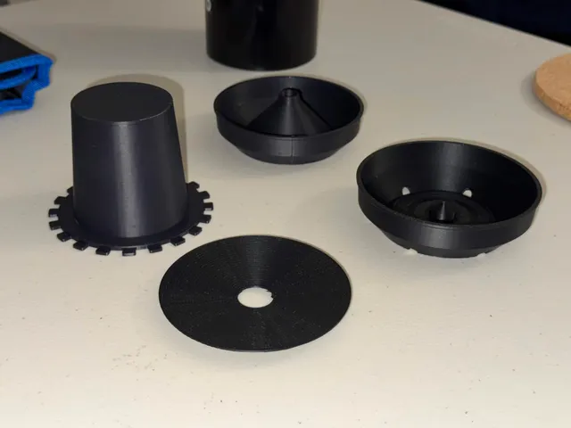 Cibachrome Mark II Color Processing Drum Compatible Top and Bottom Assembly
