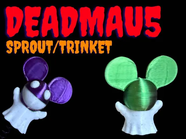 Deadmau5 Ghost Sprout Trinket