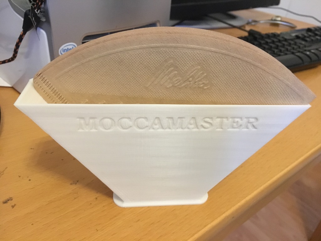 Coffee filterholder with Moccamaster logo by Dampa 666 Download free STL model Printables