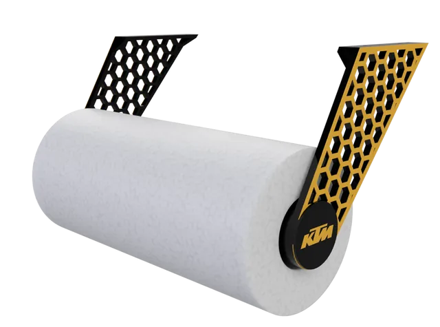 Twotone hexagonal paper towel holder KTM