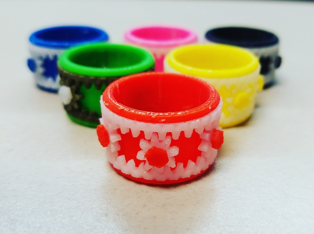 Twisty Fidget Toy Thing Mechanical Ring