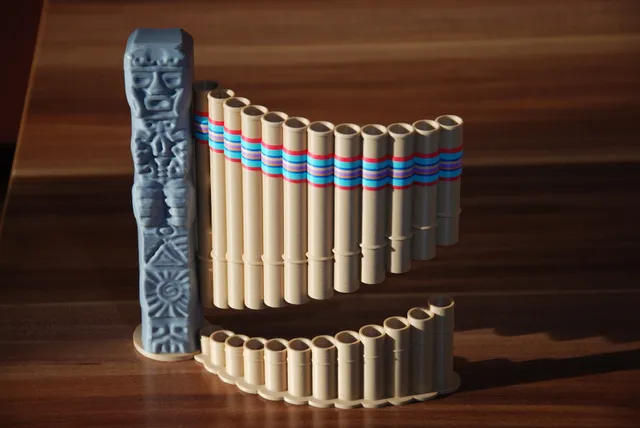 Inca style pencil stand