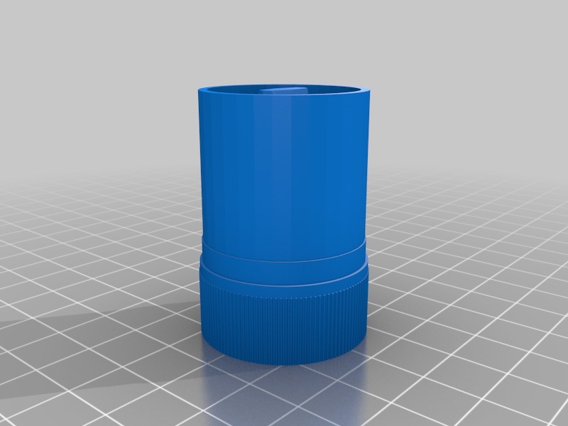 Screw-on bubbler