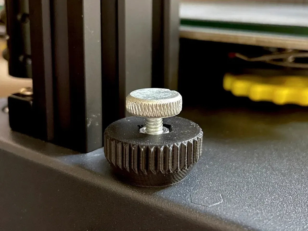 KP3S — Double Nut Knob for Bed Leveling Screw — Kingroon by TrocheHole ...