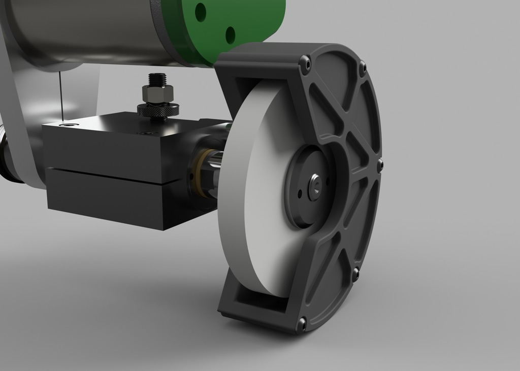 Toolpost Grinder Wheel Guard by Clough42 Download free STL model