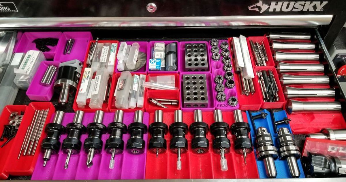 Toolbox Drawer Organizers by Clough42