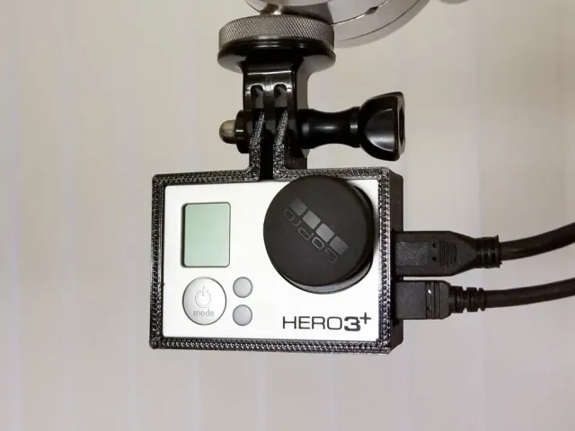 GoPro Hero 3 Improved Top and Bottom Frame Mounts