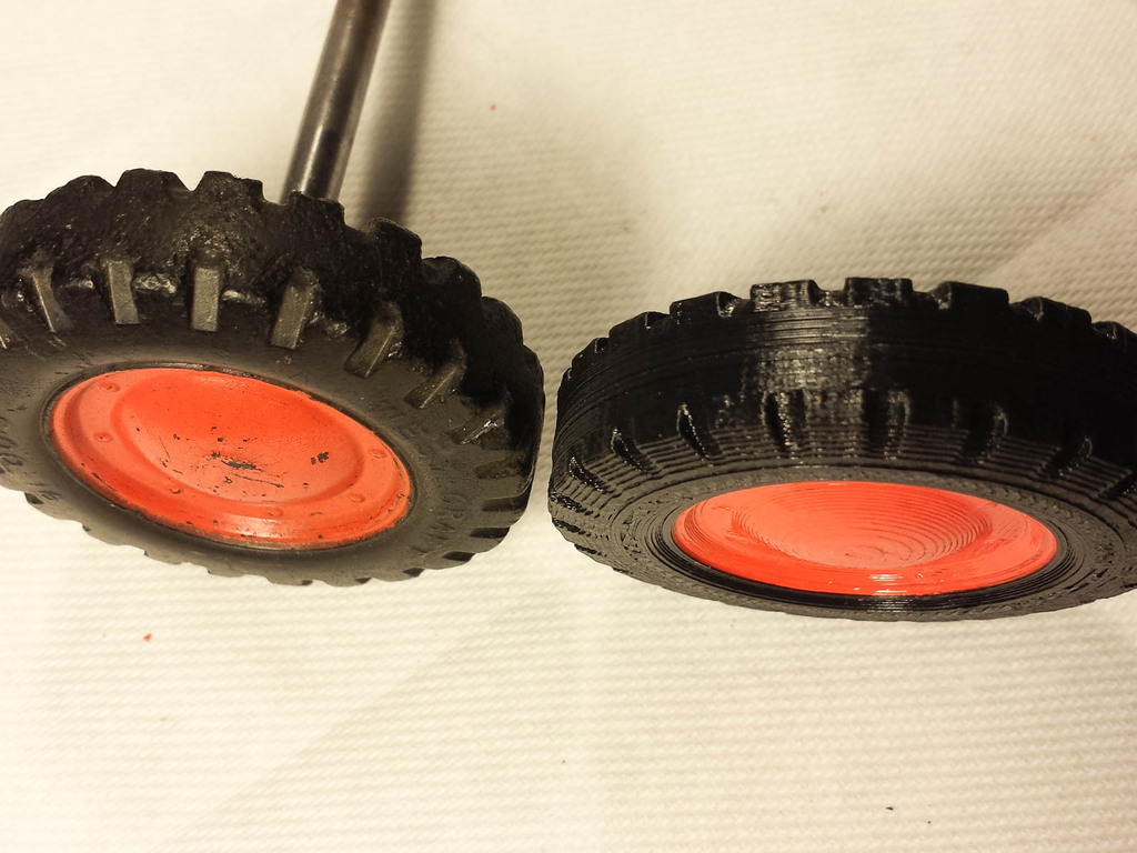 Antique Toy Jeep Wheel by Clough42 | Download free STL model ...