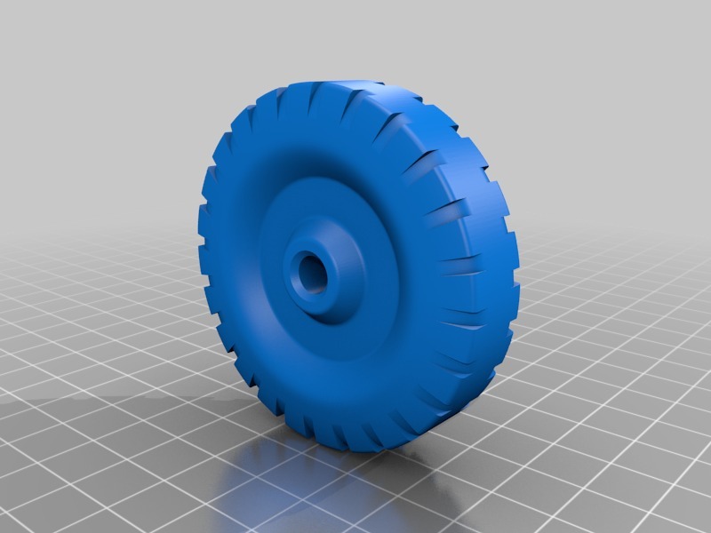 Antique Toy Jeep Wheel by Clough42 | Download free STL model ...