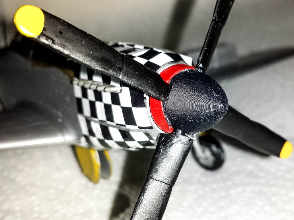 P-51D Mustang Propeller Spinner 1:48 Scale