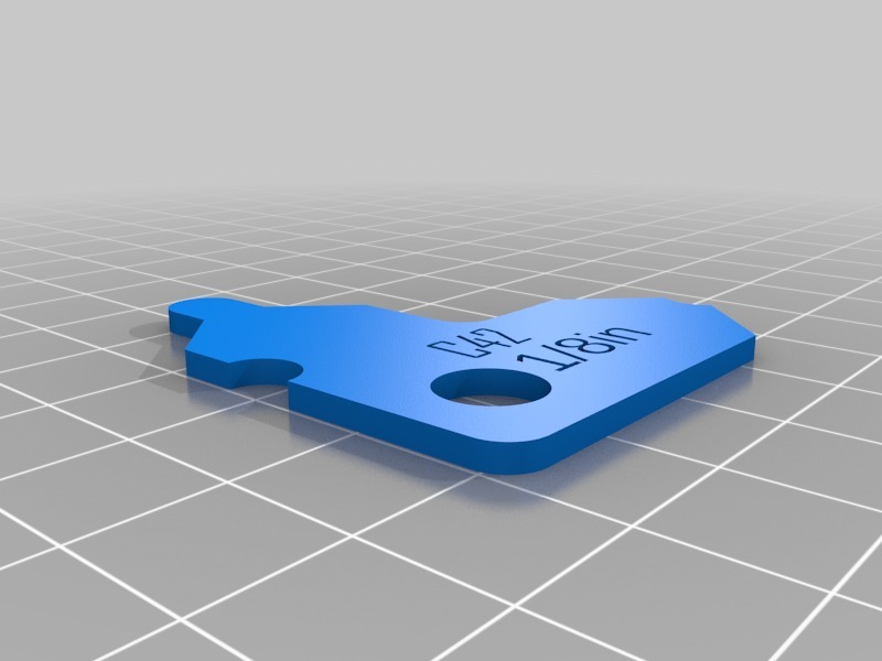 Radius Gauges Imperial and Metric by Clough42 Download free STL