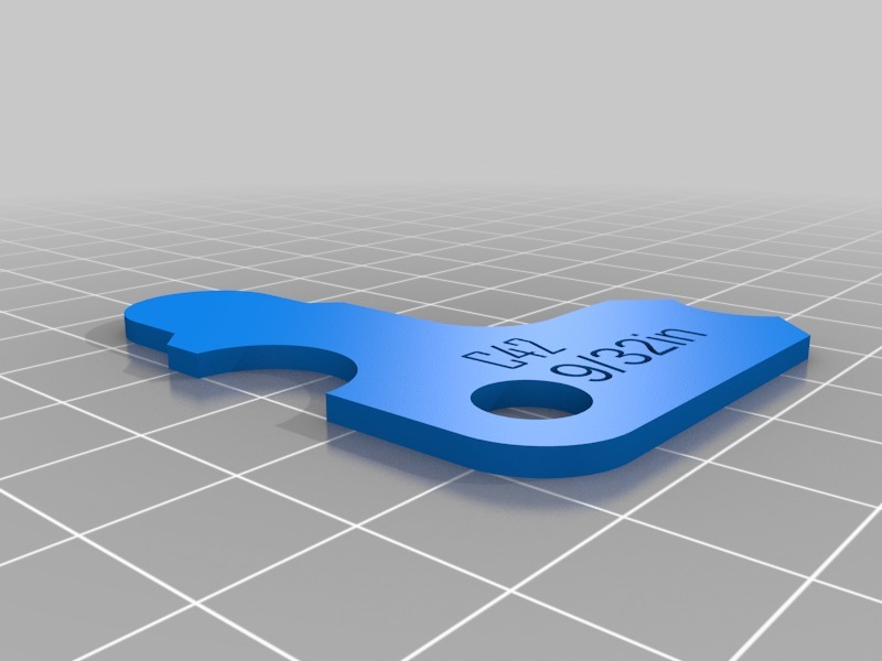 Radius Gauges - Imperial and Metric by Clough42 | Download free STL ...