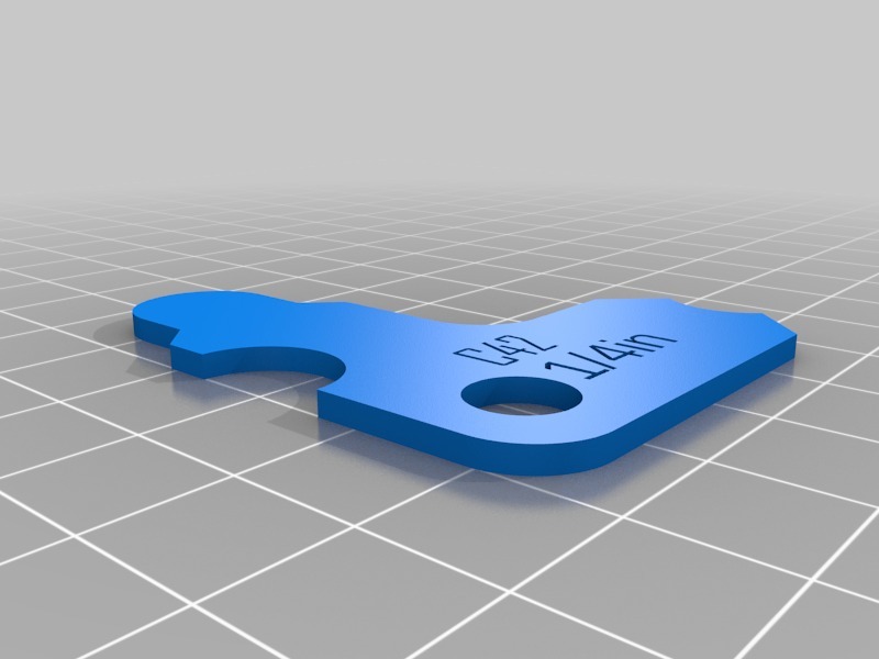 Radius Gauges - Imperial and Metric by Clough42 | Download free STL ...