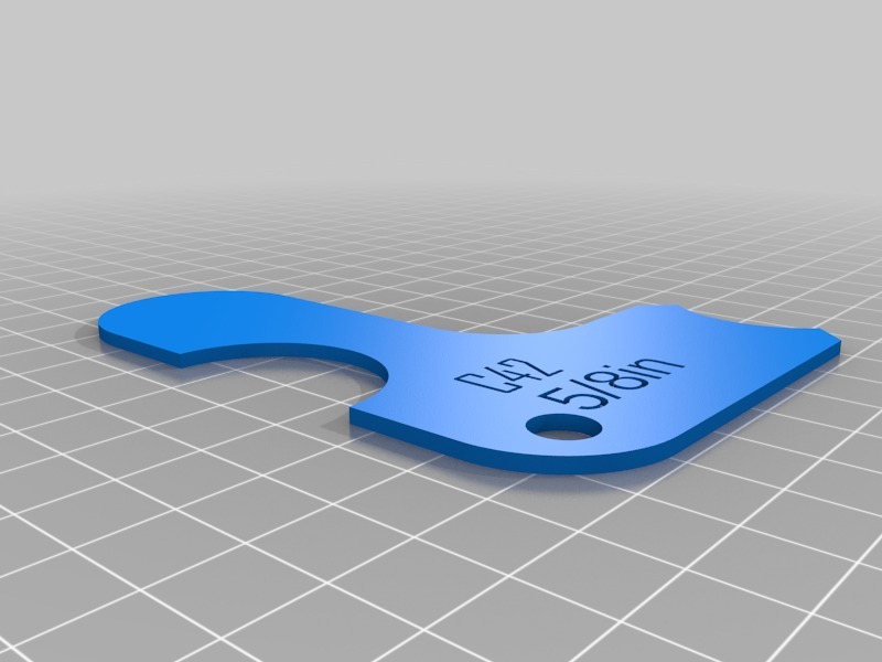 Radius Gauges - Imperial and Metric by Clough42 | Download free STL ...