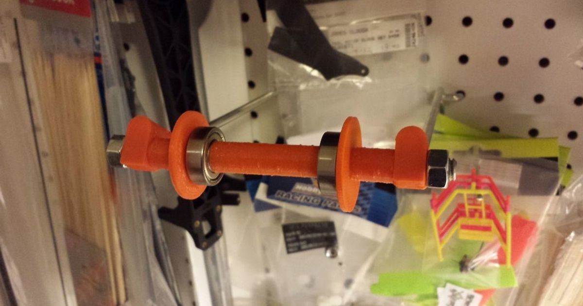 Pegboard Spool Holder by Clough42 Download free STL model