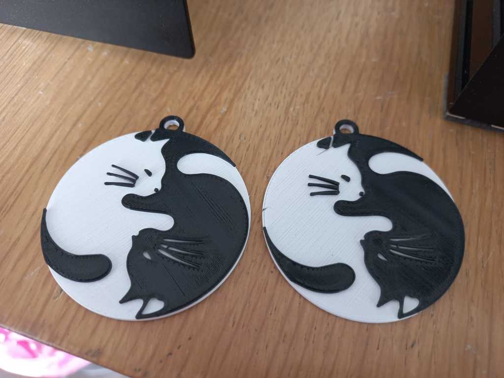 Cute Cats Keychain