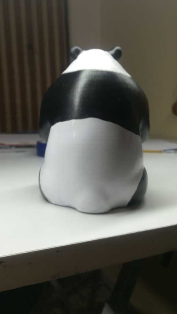 Miniatura 2 do modelo 3D the cute pumpkin panda 