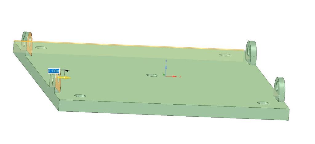 Floater shelf