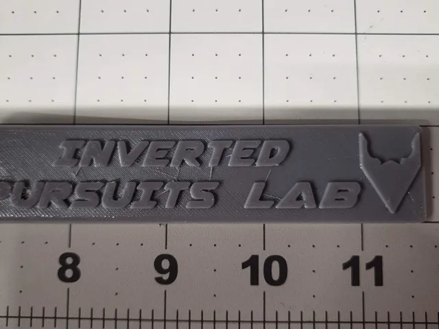 Inverted Pursuits Lab (IPL) Keychain