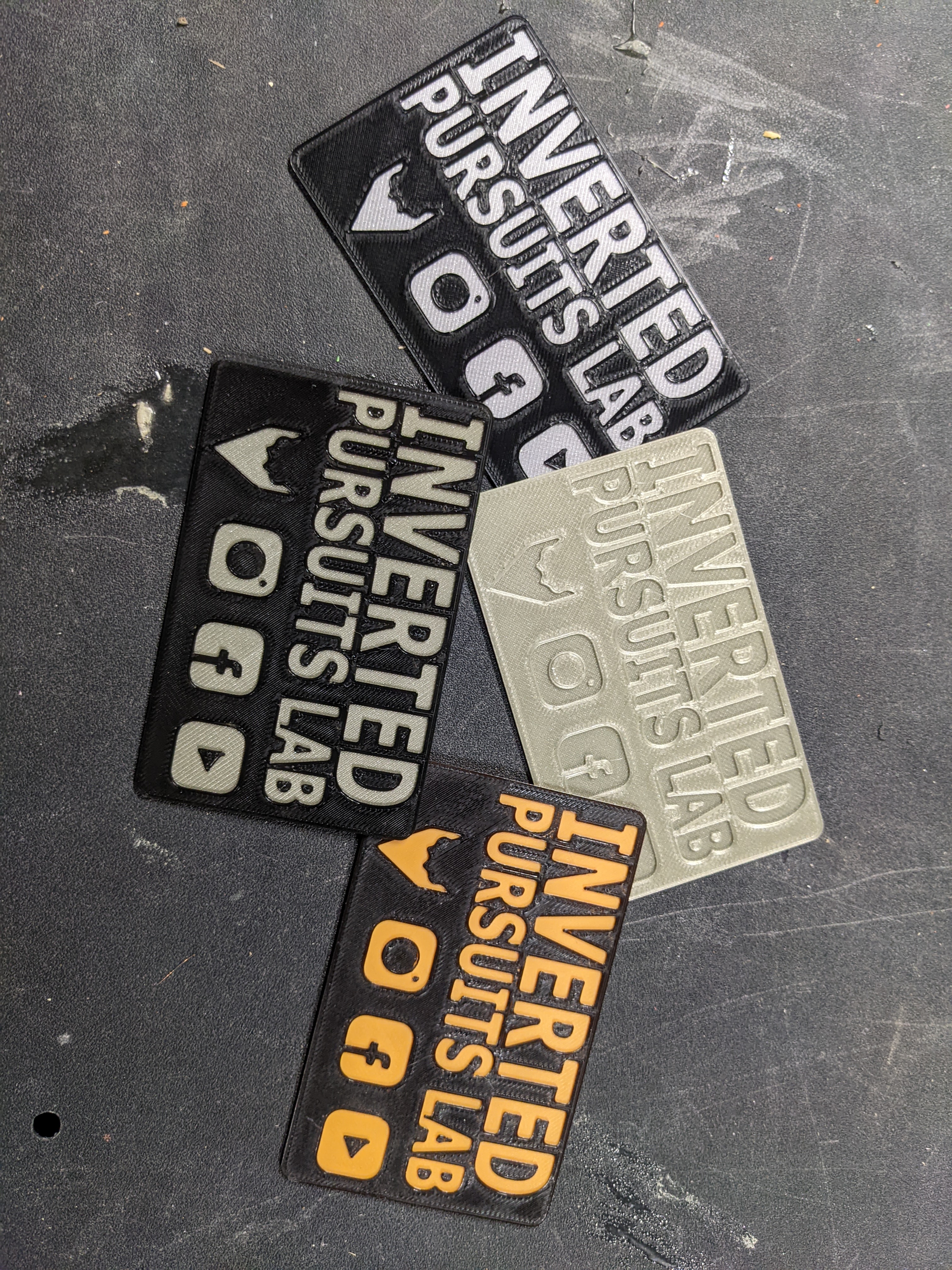 Inverted Pursuits Lab (IPL) Business Card Sty Logo
