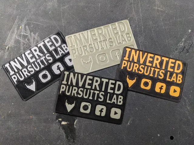 Inverted Pursuits Lab (IPL) Business Card Sty Logo