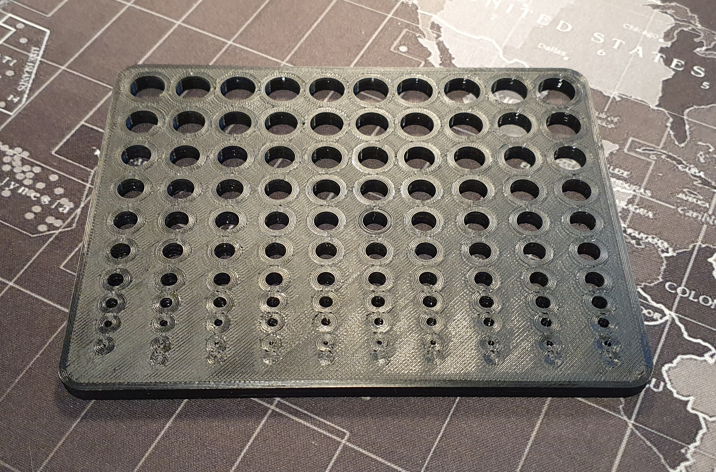 Test holes