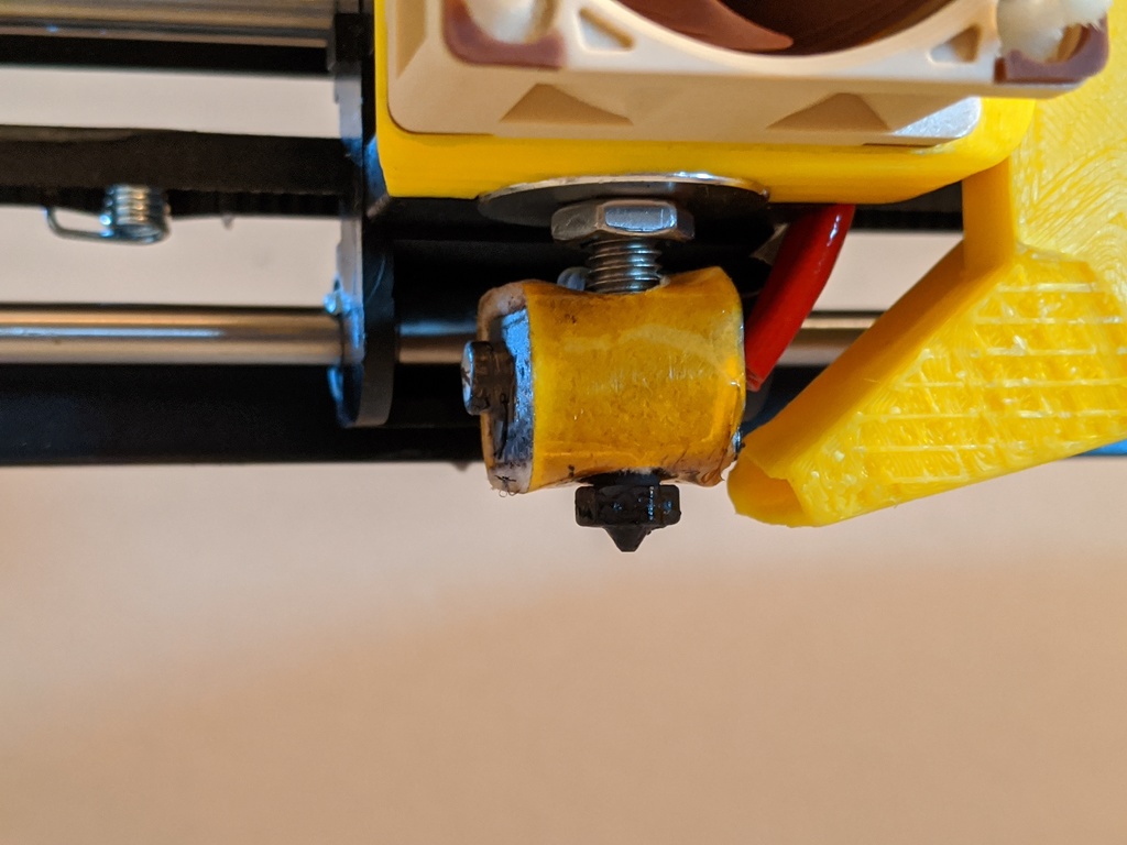 Monoprice Select Mini V2 Hotend mount 40mm fan and adjustable radial ...
