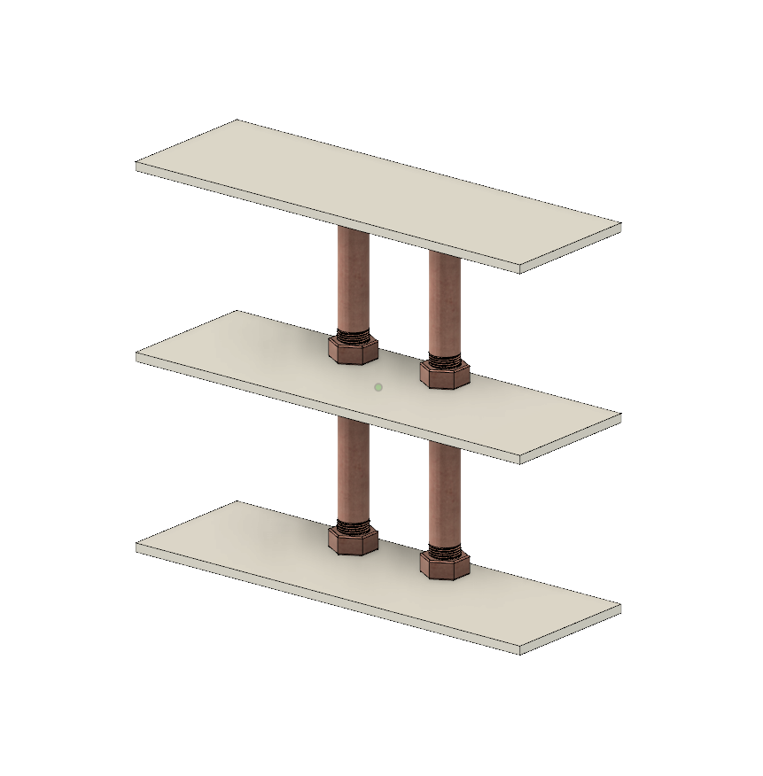 Miniatura 3 do modelo 3D Couch Side Table