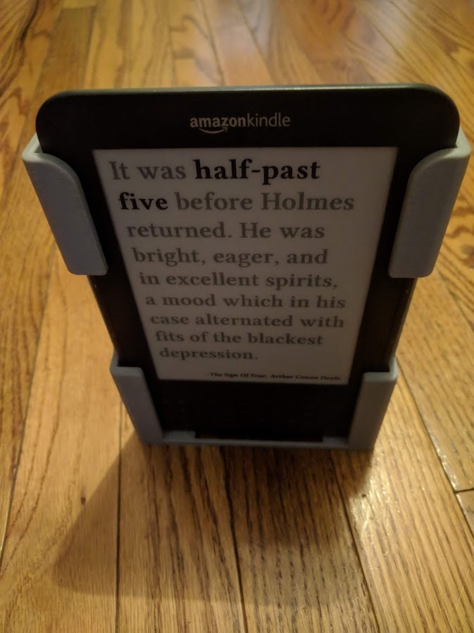 Kindle 3 Keyboard Wall Mount Literary Clock by PenguinFeet Download
