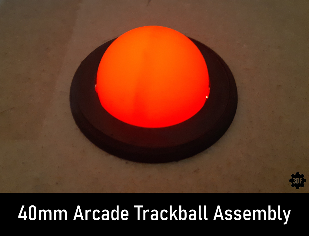 40mm Arcade Trackball Assembly por 3DFreeman | Descargar modelo STL ...