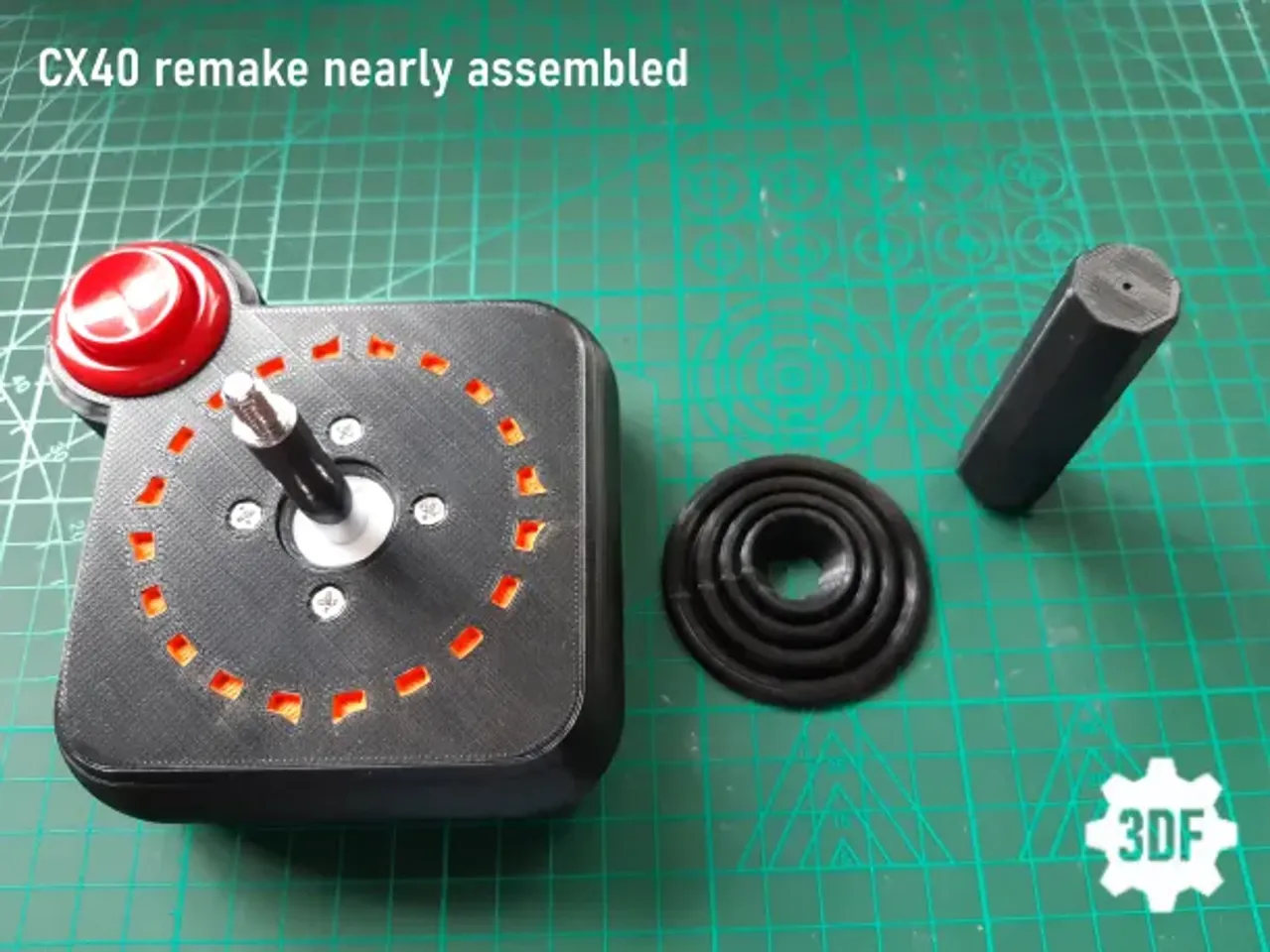Atari CX10 CX40 Joystick - STL VERSION! - Using Arcade Parts