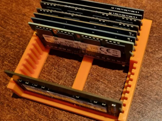 RAM Storage Tray for Laptop RAM 16 Slots (DDR3 & DDR4)