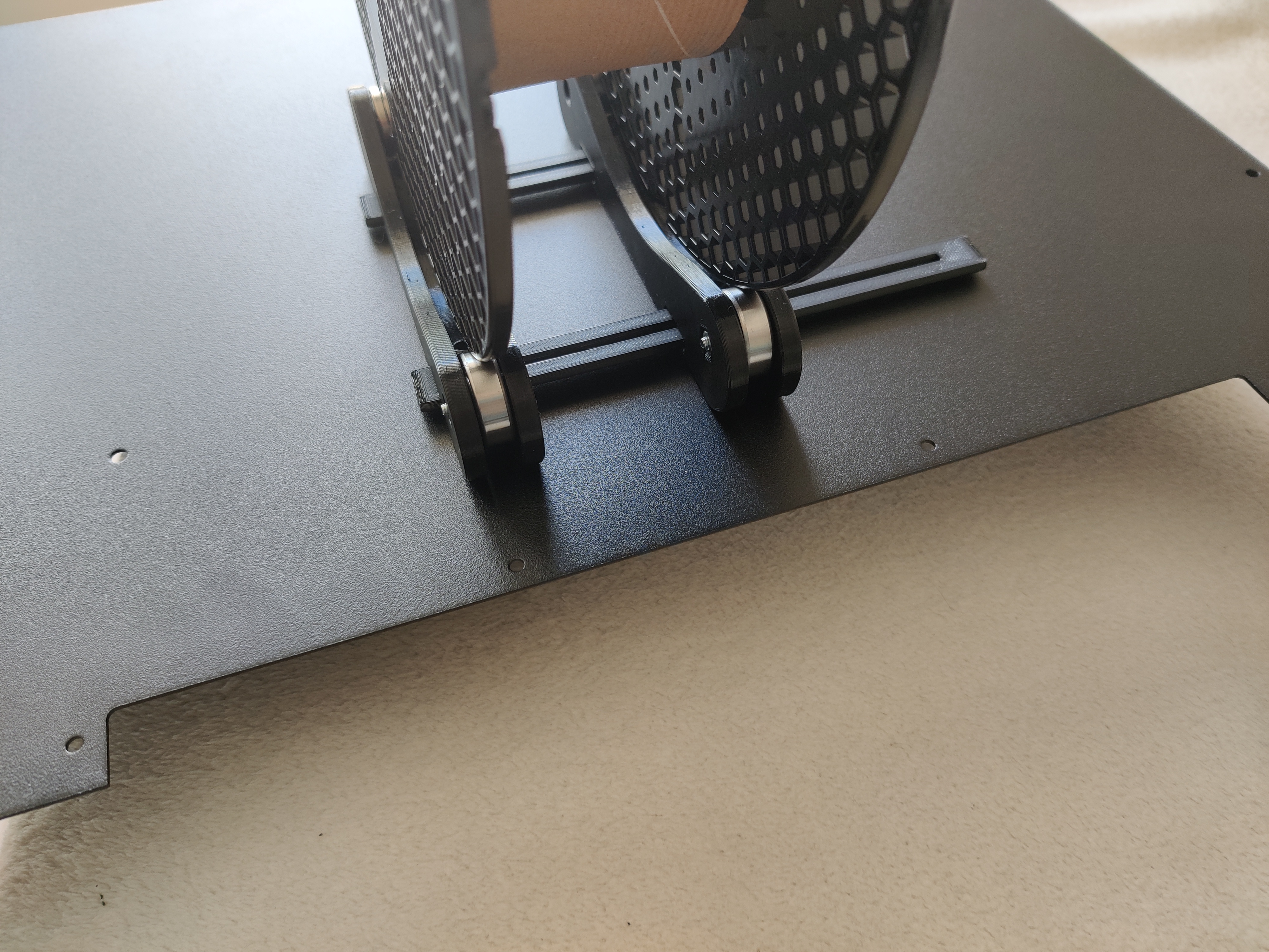 Magnetic adjustable spool holder 3D model thumbnail