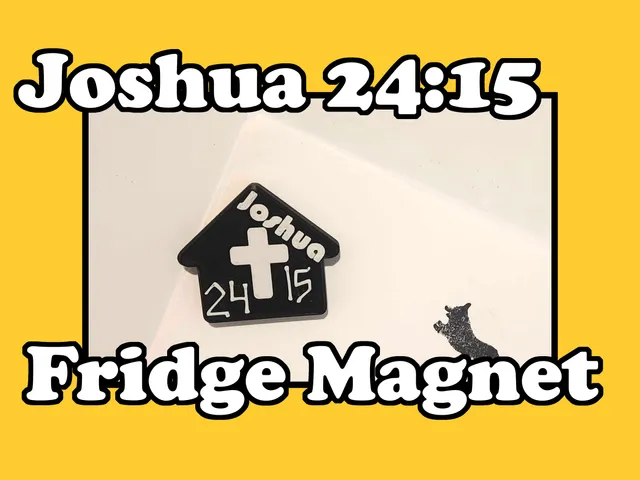 Joshua 24:15 Fridge Magnet