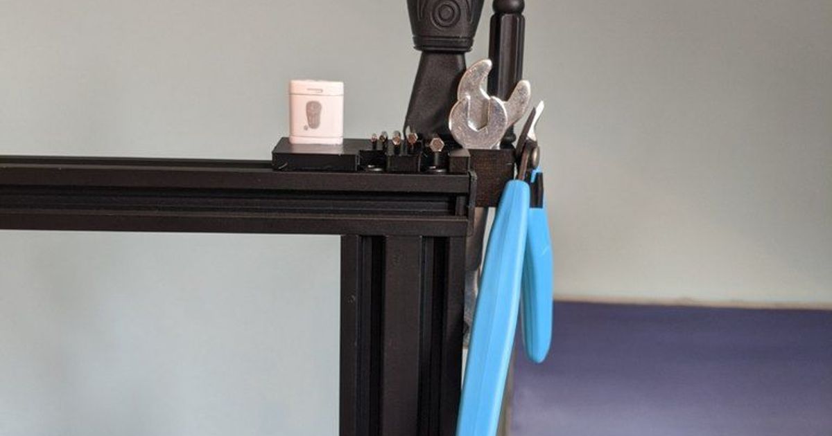 Ender 3 Pro Tool Holder Remix by neyth_makes Download free STL