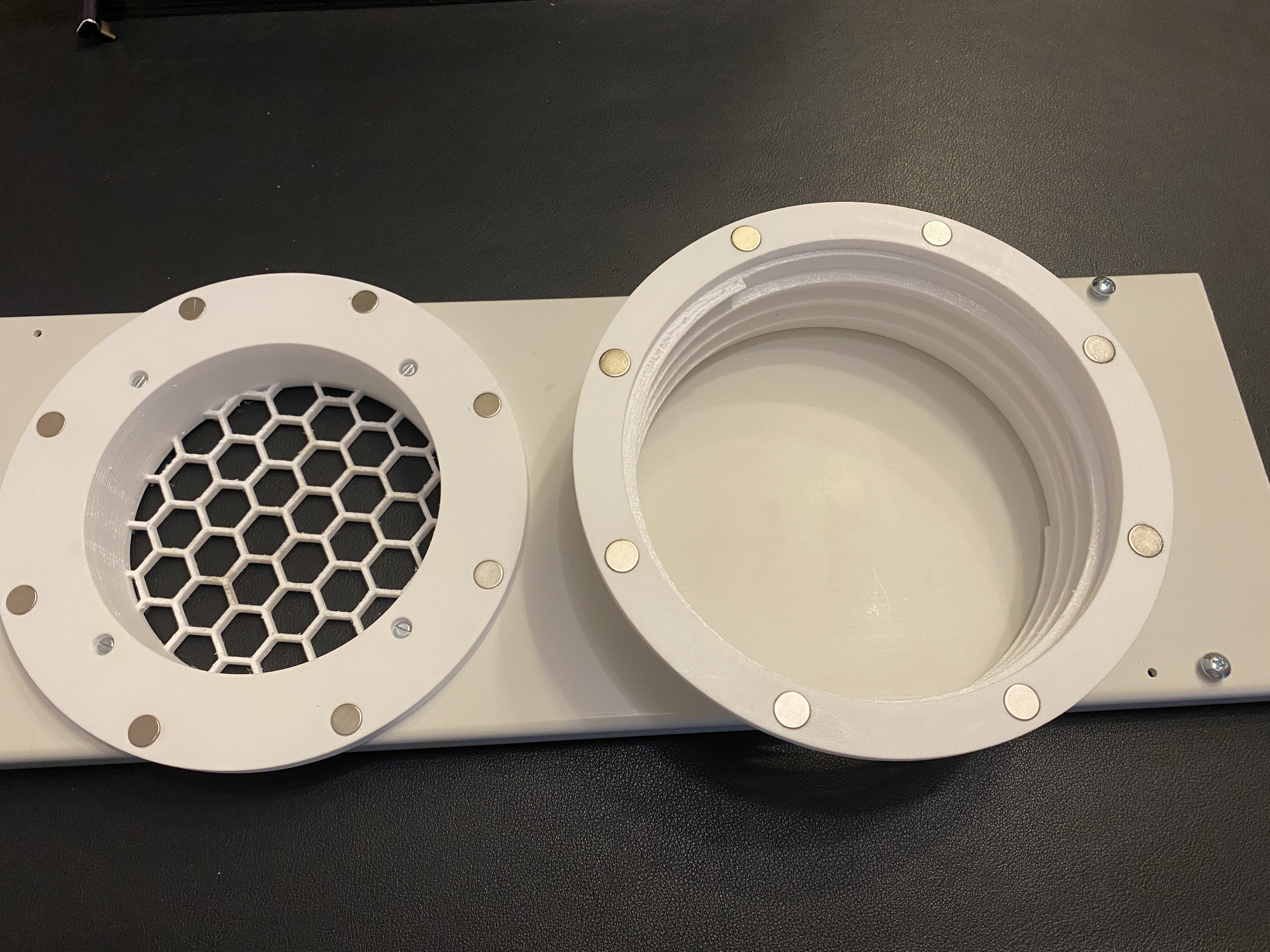 Klimaanlage Schlauch / Wand Adapter magnetisch / 150mm z.B. für De'Longhi Pinguino PAC EX120
