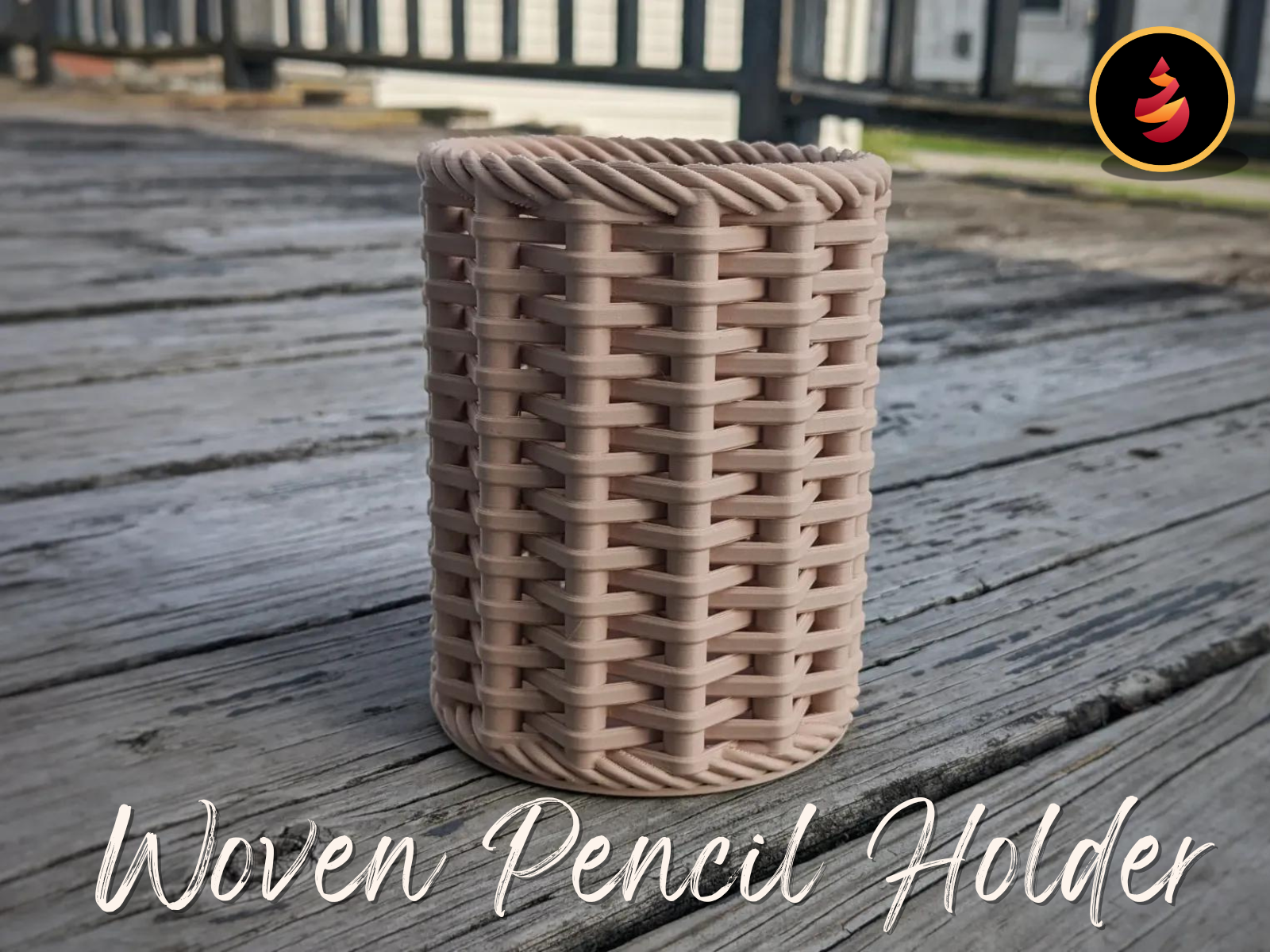 Woven Pencil Holder